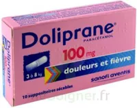 Doliprane 100 Mg Suppositoires Sécables 2plq/5 (10) à MONTPELLIER