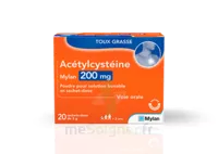 Acetylcysteine Mylan 200mg, Poudre Pour Solution Buvable à MONTPELLIER