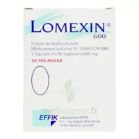 Lomexin 600 Mg Caps Molle Vaginale Plq/1 à MONTPELLIER