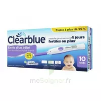 Clearblue Test D'ovulation 2 Hormones B/10 à MONTPELLIER