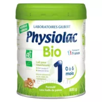 Physiolac Bio 1 Lait En Poudre B/800g à MONTPELLIER