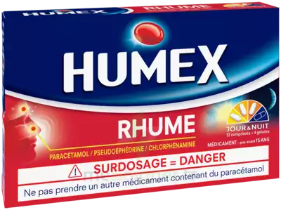 Humex Rhume Comprimés Et Gélules Plq/16 à MONTPELLIER