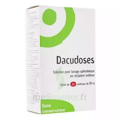 Dacudoses Solution Pour Lavement Ophtalmologique 24unid/10ml à MONTPELLIER